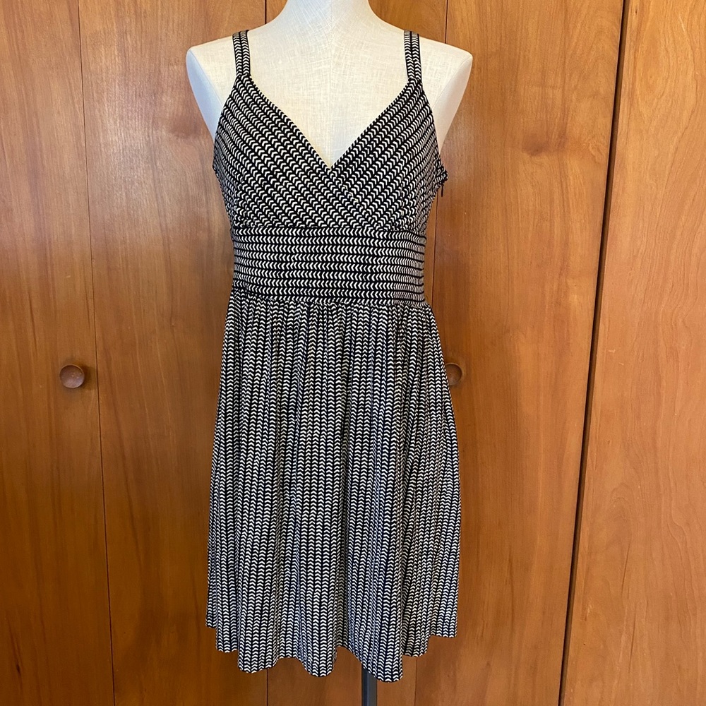 The Loft v neck dress